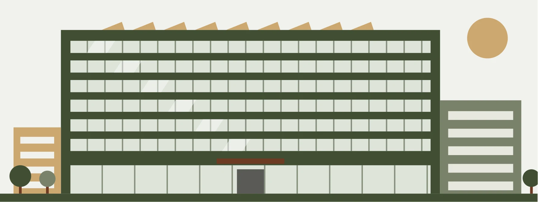 Illustration : bâtiment tertiaire